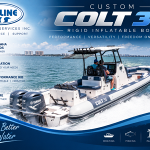 COLT 35-Rigid Inflatable-twin-Yamaha outboards COLT 35 Rigid Inflatable with twin Yamaha outboards