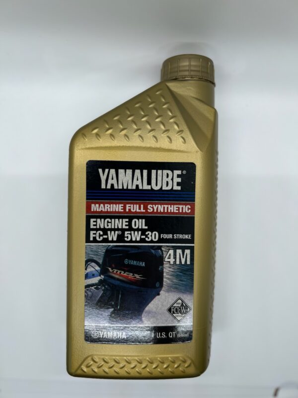 Yamalube 4M Full Synthetic Marine Oil Quart