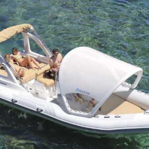 Decktent Inflatable Bimini Top S+ White